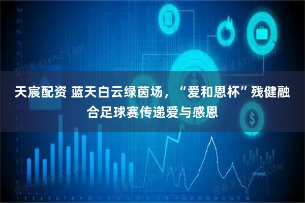 天宸配资 蓝天白云绿茵场，“爱和恩杯”残健融合足球赛传递爱与感恩