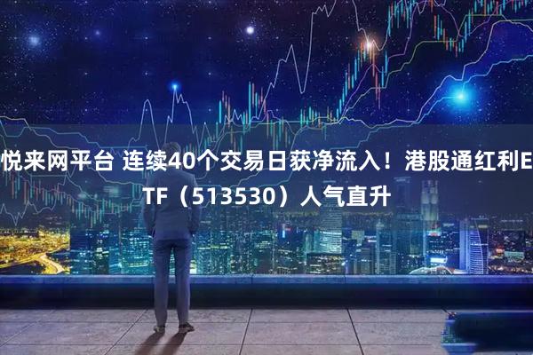 悦来网平台 连续40个交易日获净流入！港股通红利ETF（513530）人气直升